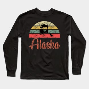 Vintage Alaska Long Sleeve T-Shirt